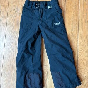 Marker Kids Black Ski Pants